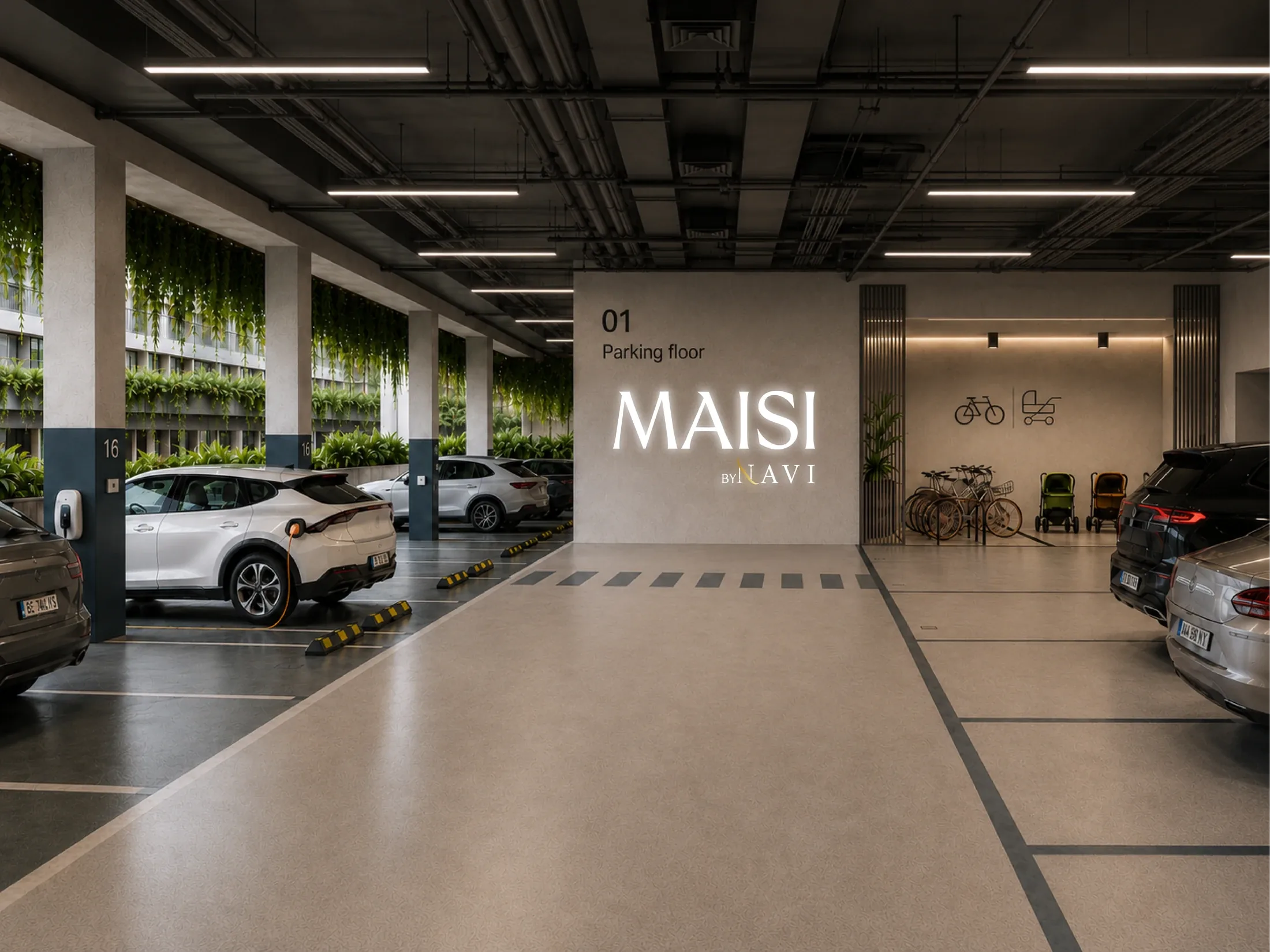 MAISI პარკინგის სართული 01